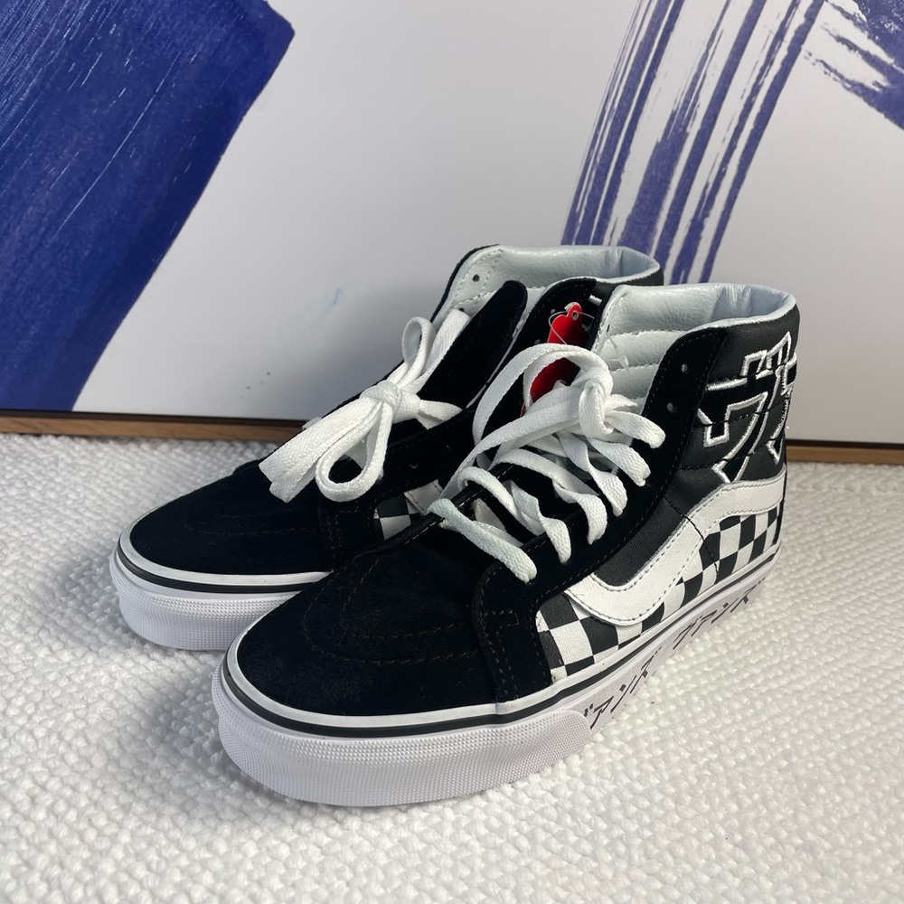 Vans Sk8-Hi Japanese Checkerboard skating shoes